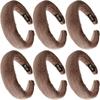 Korean Gentle Girl Sponge Hair Band Thickened Wide Version Hair Soft Waxy Lovely Foundation Fixed Hairstyle Hair Hoop