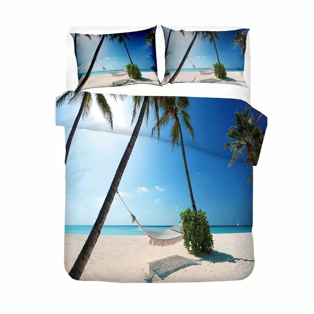 Strand/Strandurlaub Bettwäsche Bettwäsche Bezug Winter Dicke Bettdeckenbezug Sets Einfache Heimtextilien Bettbezug Set Hohe Qualität Weich