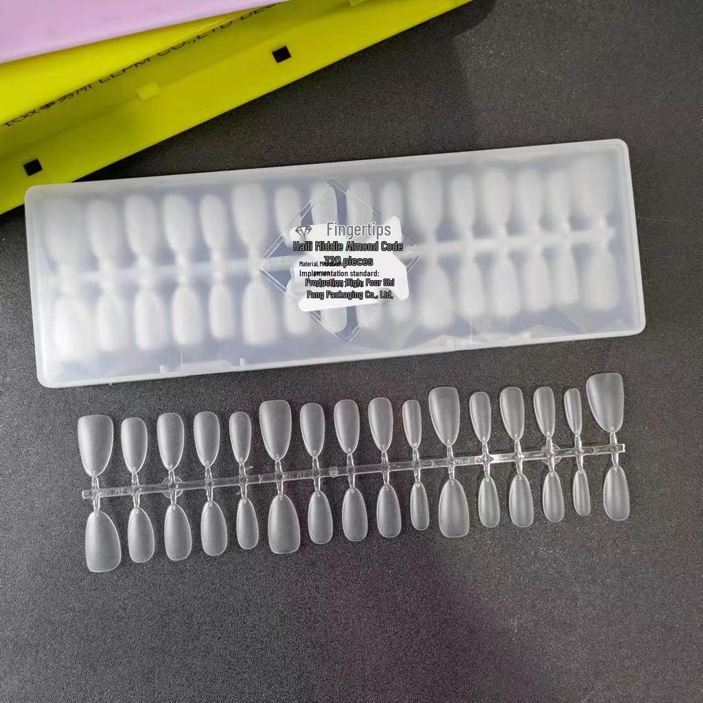 Moshang Fingertip Wearable Nails - 300-Piece Manicure Nail Tips Set