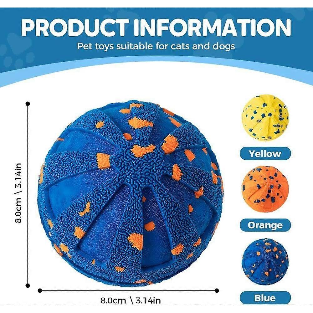 2025 Upgraded Smart Interactive Dog Ball Toy, Dog Enrichment Toys Automatic Moving Ball, Waterproof Smart Shaking Pet Bounce Electric Balls, Bouncing 