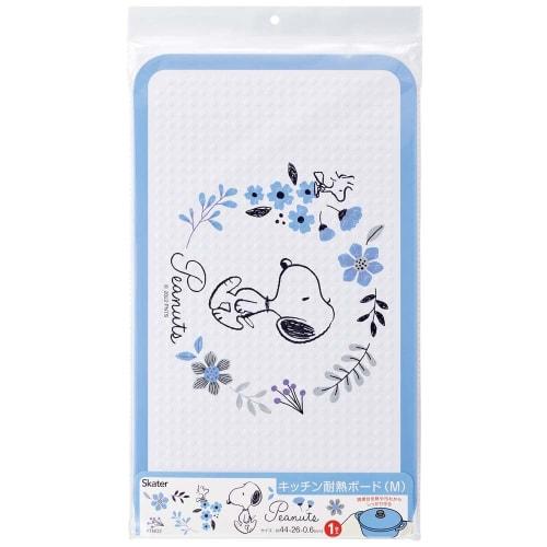 Skater Kitchen Heat Resistant Board M Cooktop Board 44 x 26cm Snoopy KTBO2-A