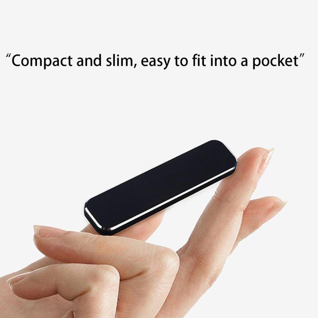 Portable Plastic Mobile Phone Holder Foldable Cell Phone Stands Ultra Thin Foldable Handset Bracket Desktop
