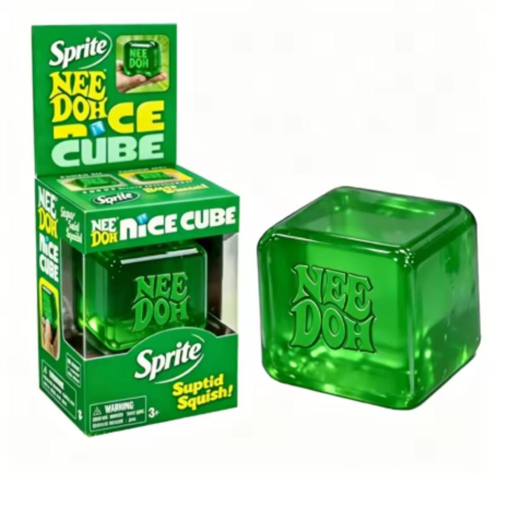 Schylling NeeDoh Nice Cube Nice-Sicle Cubo Sensoriale Squishy Antiansia Sollievo dallo Stress Giocattolo da Spremere Concentrazione Calma Fidget per ADHD