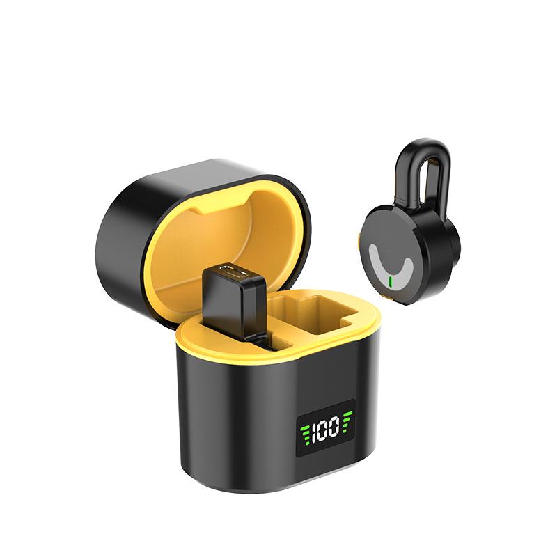 

MS13 Magnetic Clip-On Lavalier Mic with One-to-Two Wireless Receiver and Noise Reduction for Live Streaming