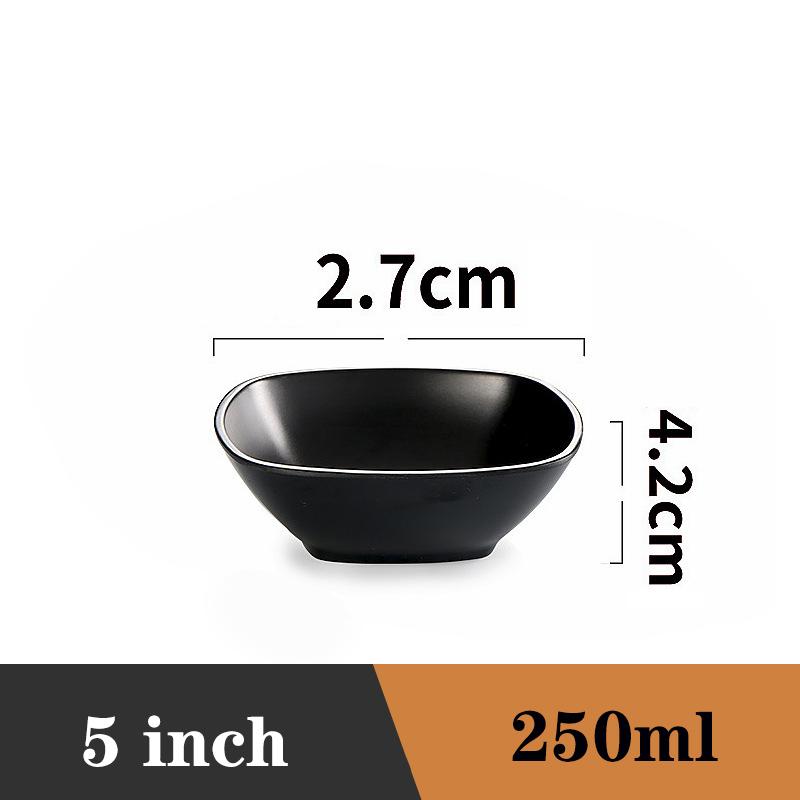 Fruit Salad Fast Food Tableware Japanese Style Plastics Noodles Bowl Household Ramen Bowl Soup Bowl