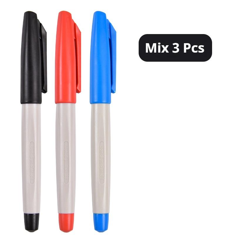 

12/3 Pcs 1.0mm Gel Pens Large Capacity Signature Pen Practice Fine Tip Markers Pens Set Art Office School Stationery Supplies