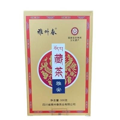 Bio Tibetischer Ziegeltee Sichuan Ya'an Hei Cha Dunkler Tee Gesundheit