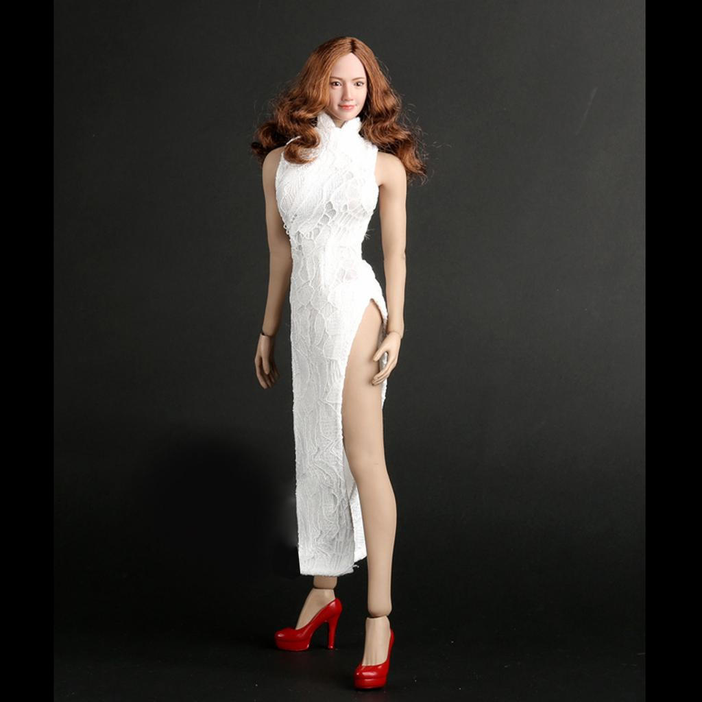 

12-дюймовые женские фигурки - фигурка куклы в масштабе 1/6, платье Qipao Cheongsam для 12 дюймов