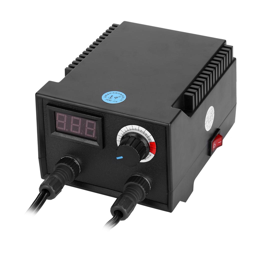 100W Multifunctional Digital Display Electric Gourd Wooden Pyrography Machine with 20pcs Heating Pen Heads