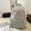 High Value Schoolbags for Female Junior High School Students  Large Capacity Cute and Light Make Up Bags  Shoulder Bags.