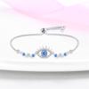 Fashion Lucky Sunflower Pendant Bracelets for Women Sparkling Zircon Infinity Symbol Bracelet Valentine's Day Jewelry