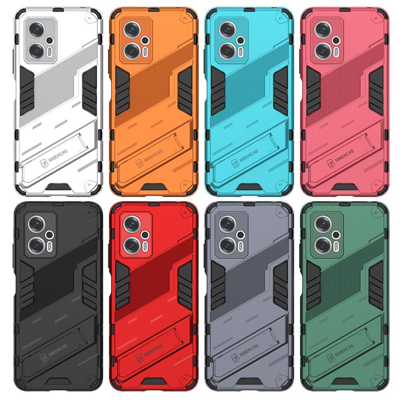 For Xiaomi Poco X4 GT Case Cover For Poco X4 GT Capas Kickstand Shockproof Holder Cover For Poco F4 F3 X3 M4 Pro X4 GT 5G Fundas