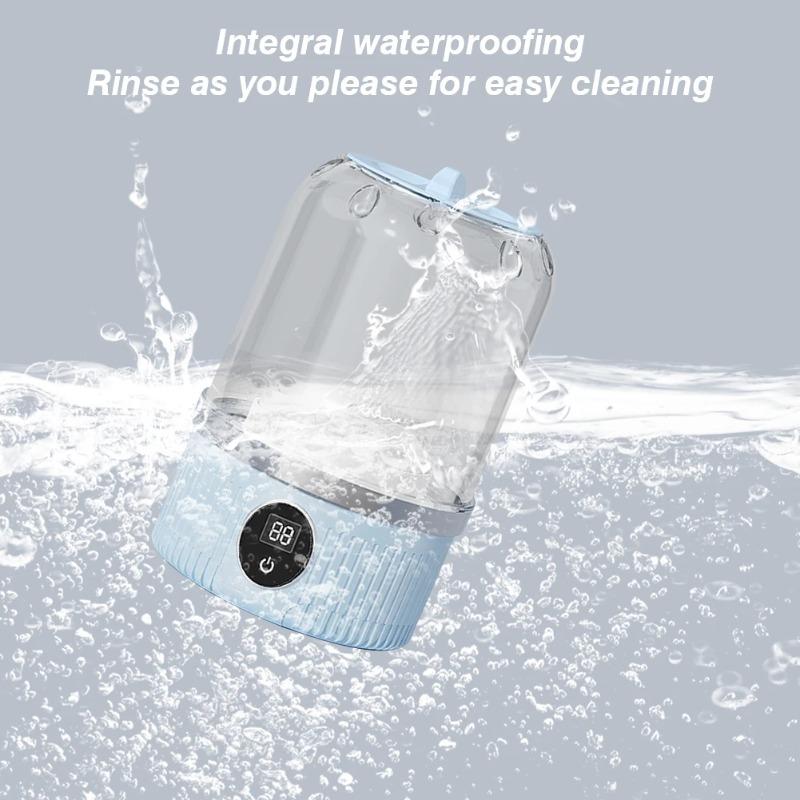 Underwear Washer with Laundry Cup Cordless Small Washing Machine Rechargeable Automatic Laundry Cup for Bra Underwear Socks