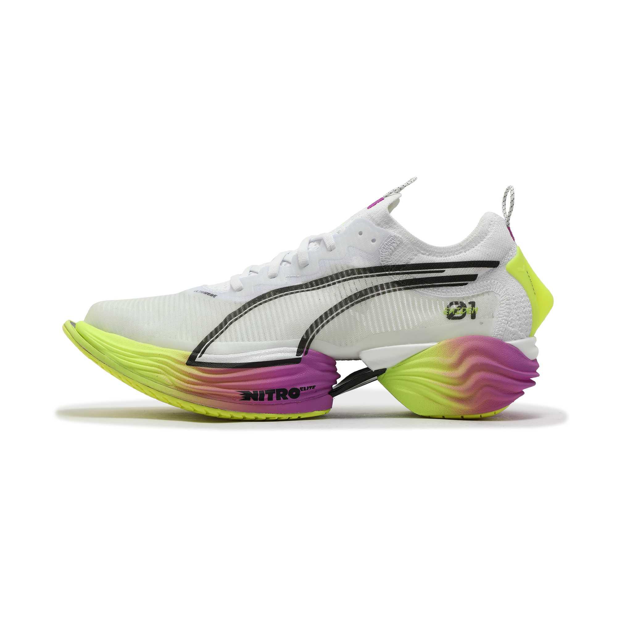 

Puma Comfortable Low-Top Casual Shoes Men Sneakers White Yellow 311904-01 40.5