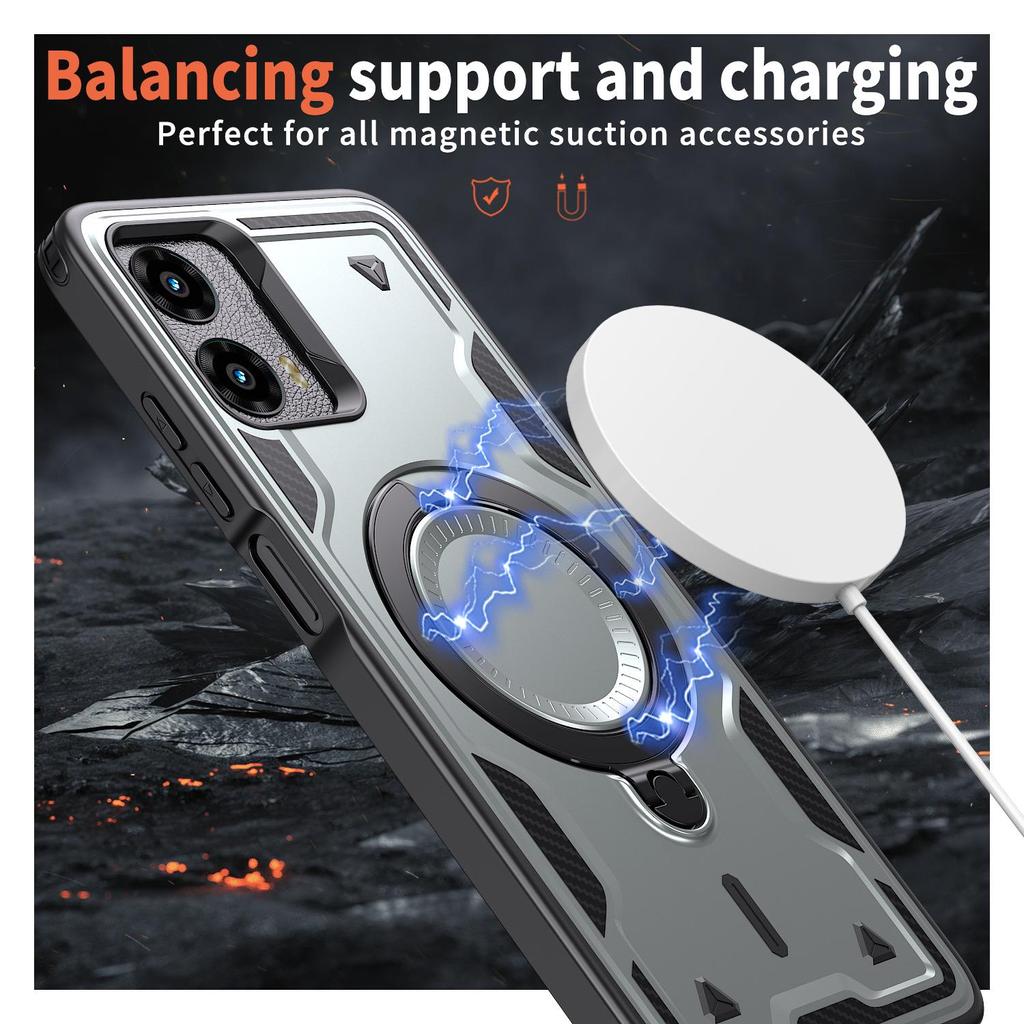 Motorola Moto G 5G 2024 Cross-Border Magnetic Stylus Anti-Drop Case