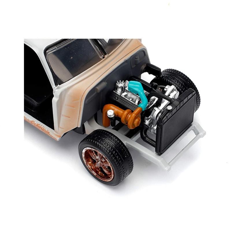 1/24 1949 FLEETLINE Alloy Classic Sports Car Model Diecast Metal Rust Retro Old Car Vehicles Model High Simulation Kids Toy Gift