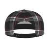 GTI Tartan Plaid Print Sandwich Baseball Caps Snapback Hats Daily Bucket Cap Unisex Hip Hop Cap Flat Bill Brim Adjustable Hat