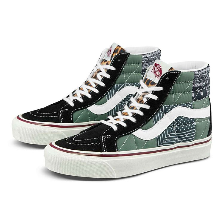 Vans Sk8-Hi 38 DX PW Anaheim Factory - Quilted Mix Unisex Sneakers Multi-Color VN0A54FB9GU