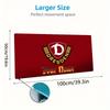 Dynamo Dresden Custom Name Large Size Mouse Pad Large Gaming Table Cushion Non-slip Laptop Tablet Big Mousepad XXL Mat Mini PC Playmat With Lock Edge