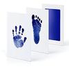 Non-marking Handprint Footprint Navy Blue Large 6M