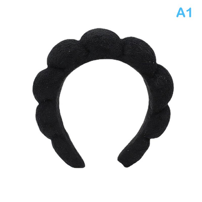 Hair Hoop Pokrývky hlavy Vlasové doplňky pro mytí obličejových čelenek Make-up čelenky