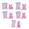 Silicone Soap Molds Candle Mould Silicone Crafts Moulds 3D French Bulldog Shaped