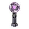 Quiet Handheld Fan 6 Speed Mini Cooling Desk Fan USB-Lavender