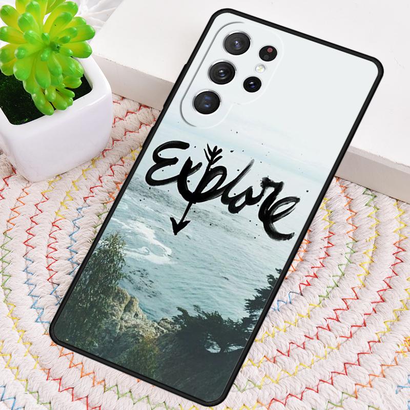 Wanderlust TPU Phone Case For Samsung Galaxy Note 10 Pro S26 S25 S24 S23 S22 Ultra Plus S21 FE S20 Shockproof Cover