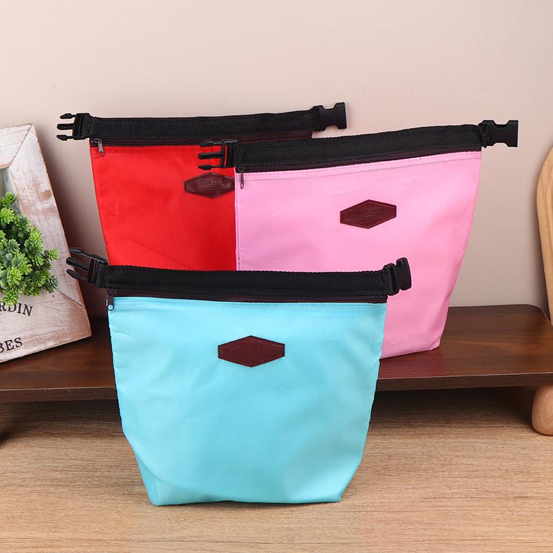 1Pc Thermal Insulated Aluminum Foil Rice Bag Portable Oxford Cloth Cooler Lunchbox Storage Bag Carry Picinic Food Handbag