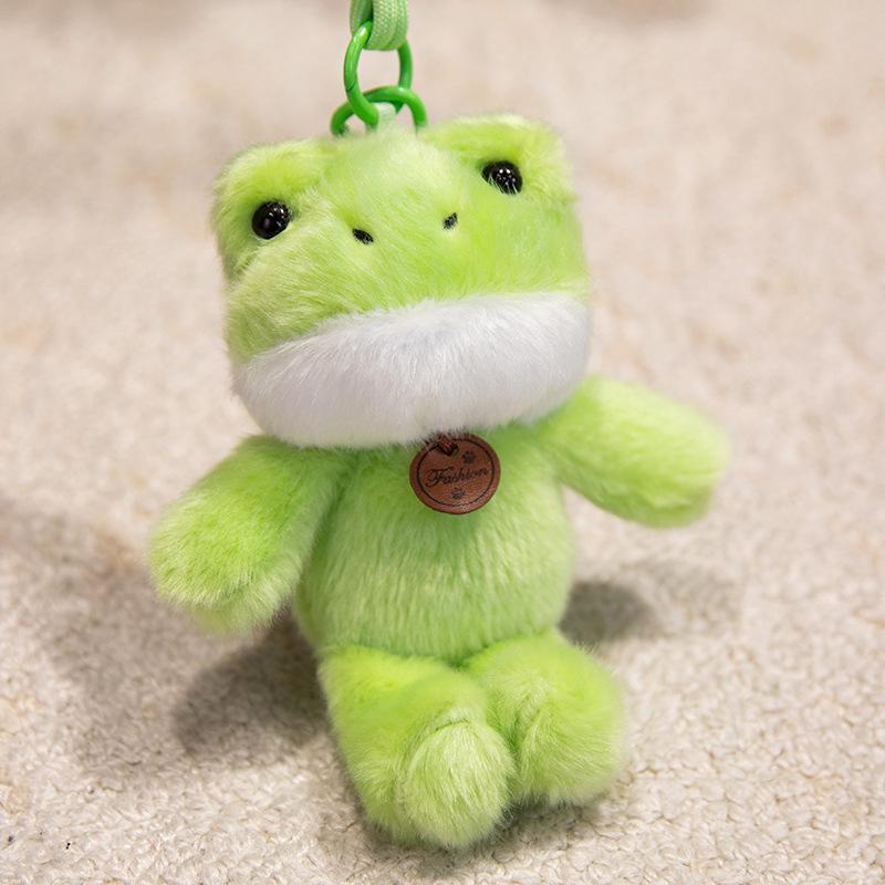 Multicolor Animal Plush Toy Charm: Panda, Sloth, Kitten, Duck, Pig, Raccoon - Small Pendant Bag Accessory