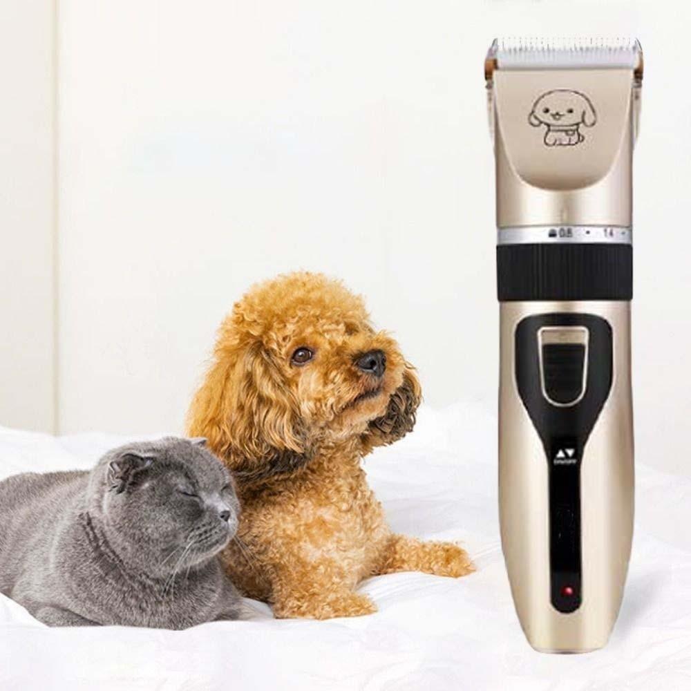 Professional Pet Electrical Grooming Trimmer Cordless Pet Shaver Full Set  Grooming