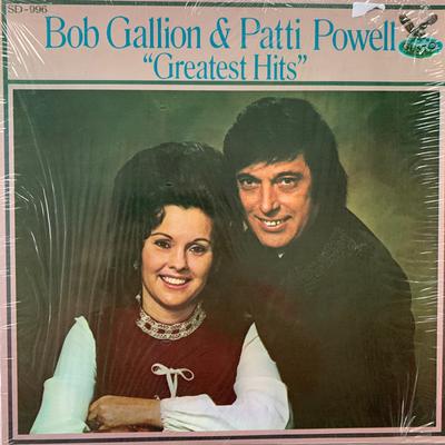 LP Schallplatte BOB GALLION & PATTI POWELL - Greatest Hits SD996 Gusto Records 1978 UK Folk Gebraucht