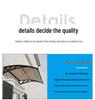 Premium Outdoor Doorway Awning - Rainproof Sun Shade for Balcony & Courtyard