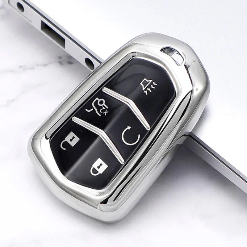 Pentru Cadillac ATS CTS DTS XT5 CT6 Escalade ESV SRX STS XTS ELR 2014-2018 Mașină Inteligent 45 Butoane Husă Carcasă Cheie Geantă Carcasă