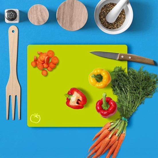 4Pcs Portable Cutting Board Rectangle Outdoor Camping Picnic Food Grade