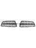2PCS Front Bumper Fog Light Cover Bezel Grill Grille Fit BMW F20 F21 2011-2015 M
