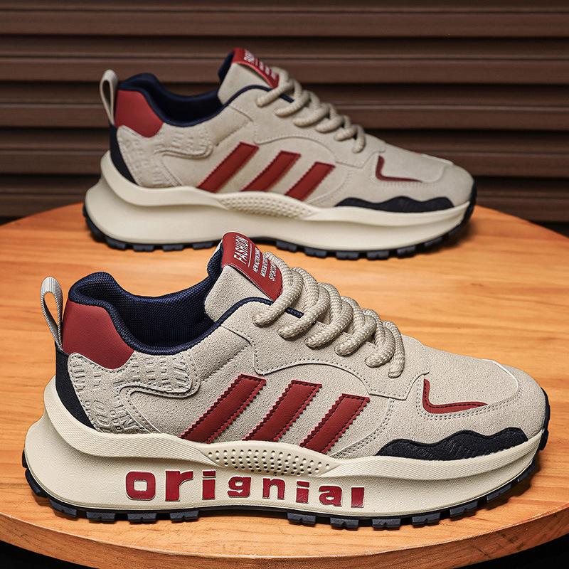 Shoes autumn and winter new high-end casual sports shoes teen retro lightweight platform dad shoes 39 standard sneaker size