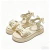 Girls' Sandals Pearl Bow Princess Shoes Summer New Children's Beach Shoes Girls Soft Sole Sandals