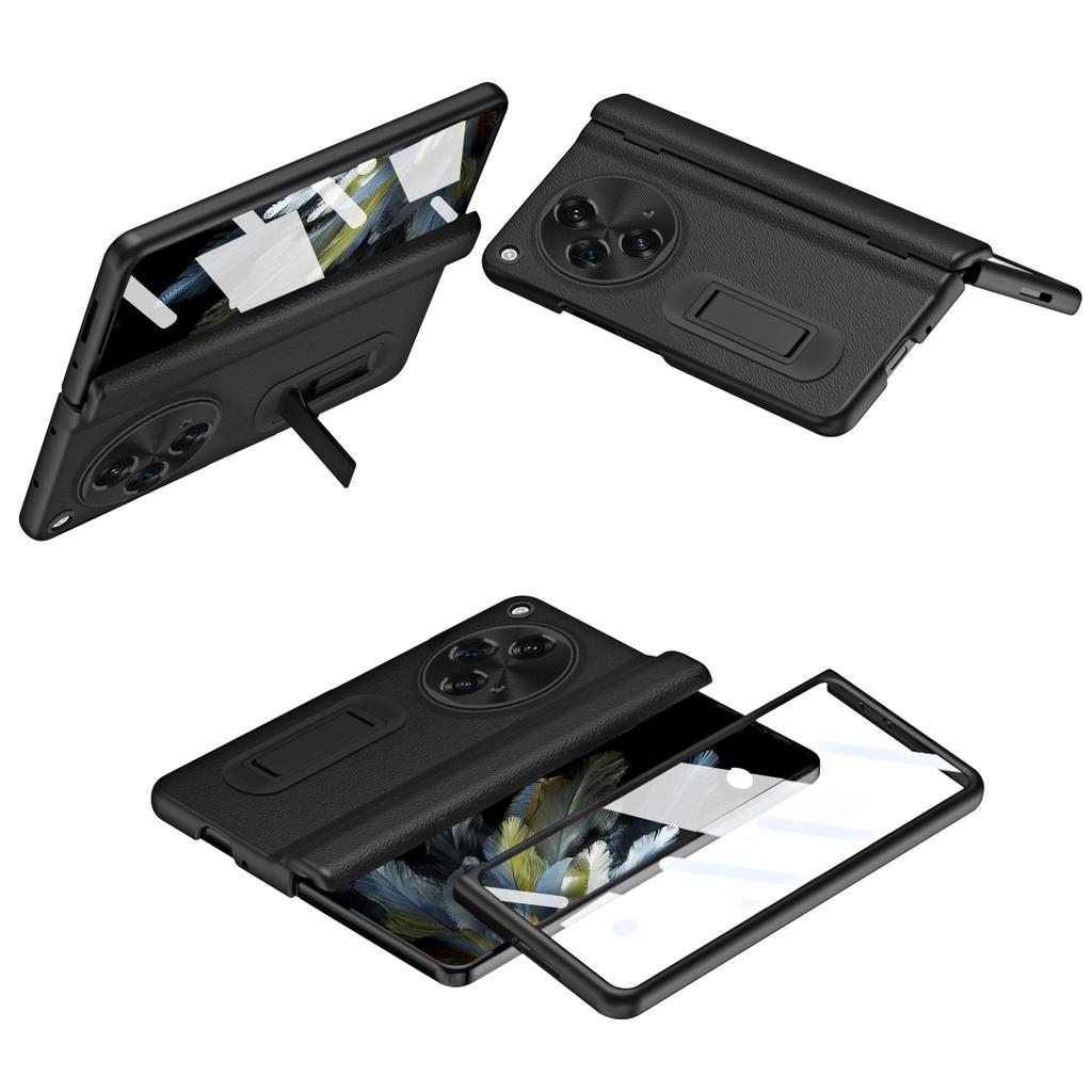 For OnePlus Open/Oppo Find N3 5G Case Kickstand Phone Cover Tempered Glass Film