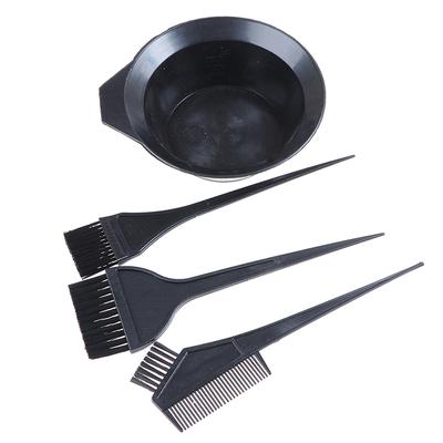 4 pezzi di kit di strumenti per pennelli per pettine per tintura per capelli, set di pettini per tintura per tintura per tinta