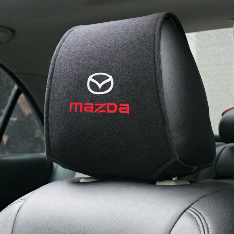 Buy 1PC Car Headrest Cover Fit for Mazda 2 Mazda 3 MS For Mazda 6 CX5
