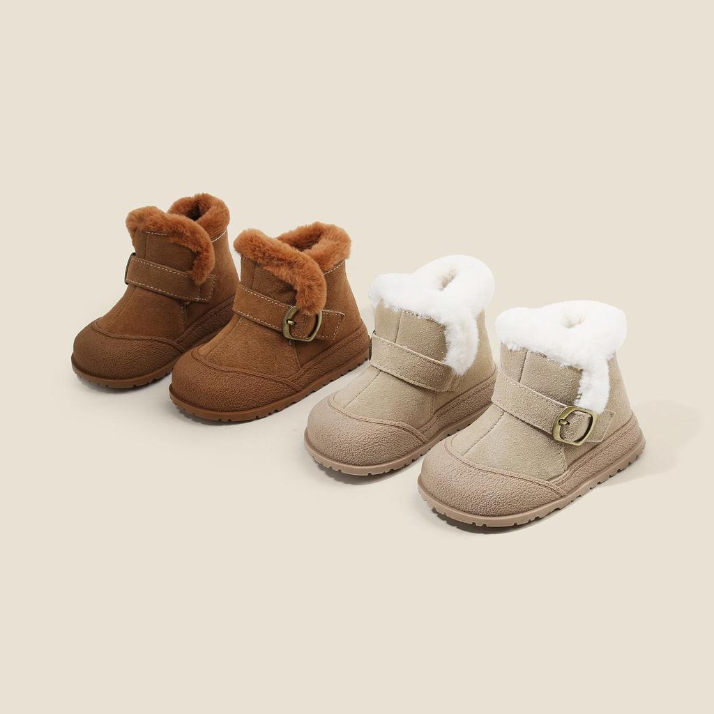 Bottes en Coton Bébé Hiver - Style Coréen Chaud pour Garçons et Filles