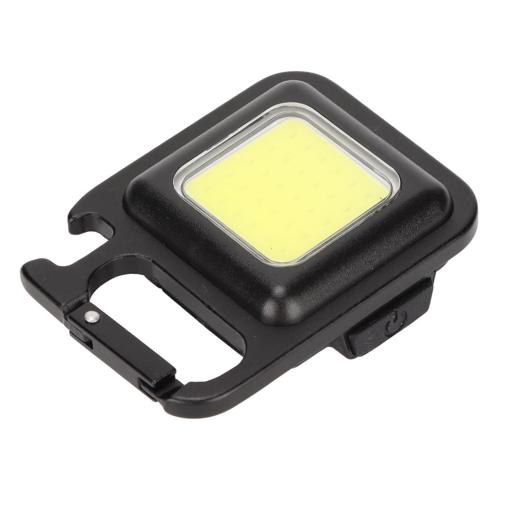COB Small Flashlights Multifunctional Rechargeable Keychain Mini Flashlight for Outdoor Camping