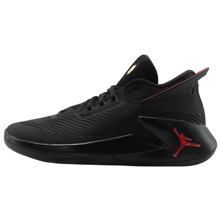 Jordan Fly Lockdown Komfortabel Støtdemping Lett Lav Topp Basketballsko Herre sneaker Svart Rød AO1550-012
