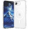 For  Magnetic Case For For Iphone 17E 17 E Wireless Charger Magsafing Cover For For Iphone 17E Transparent Back Cover