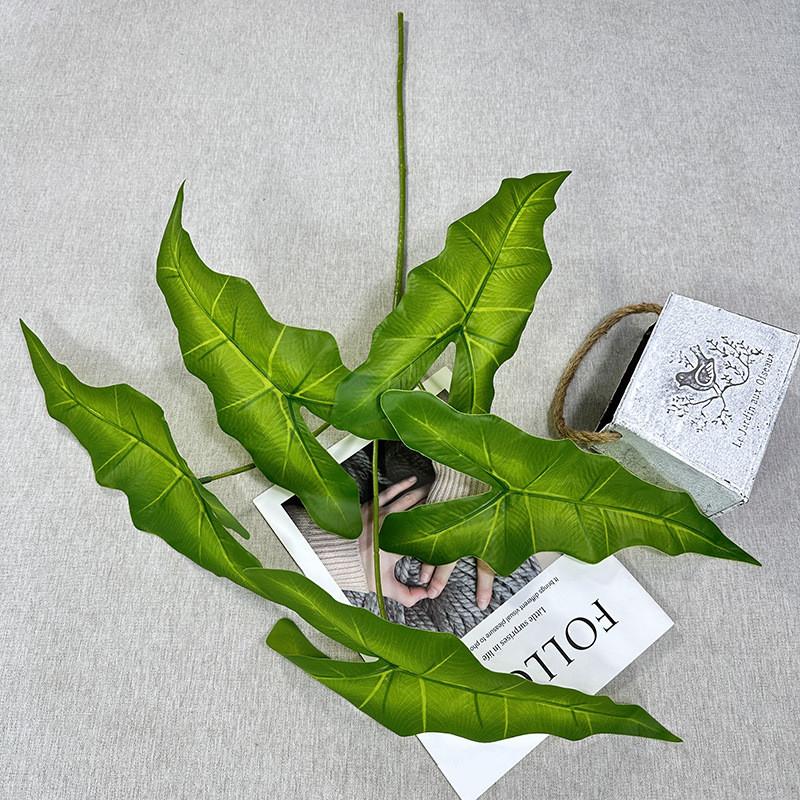 Alocasia Simulated Plant Odora Mall Hotel Courtyard Green Decoration Plant