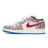 Air Jordan 1 Low SE GS Take Flight Παιδικά Αθλητικά Παπούτσια Λευκό Μπλε-Ήρωας Έντονο-Κόκκινο DD1527-114