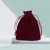 10 Pcs Velvets Drawstring Cloth Bag.Jewelry Storage Pouches Christmas Gift Bags Mini Dices Bags Gift Wrapping Pouch