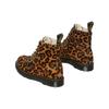 Dr. Martens Leather Comfortable Warm Short Martin Boots Unisex Boots Leopard-print 27786932