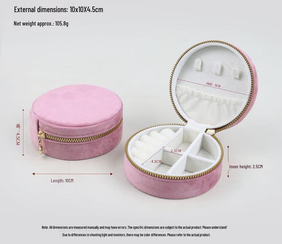 Minimalistyczne Mini Pudełko na Biżuterię na Kolczyki Sztyfty i Prezenty